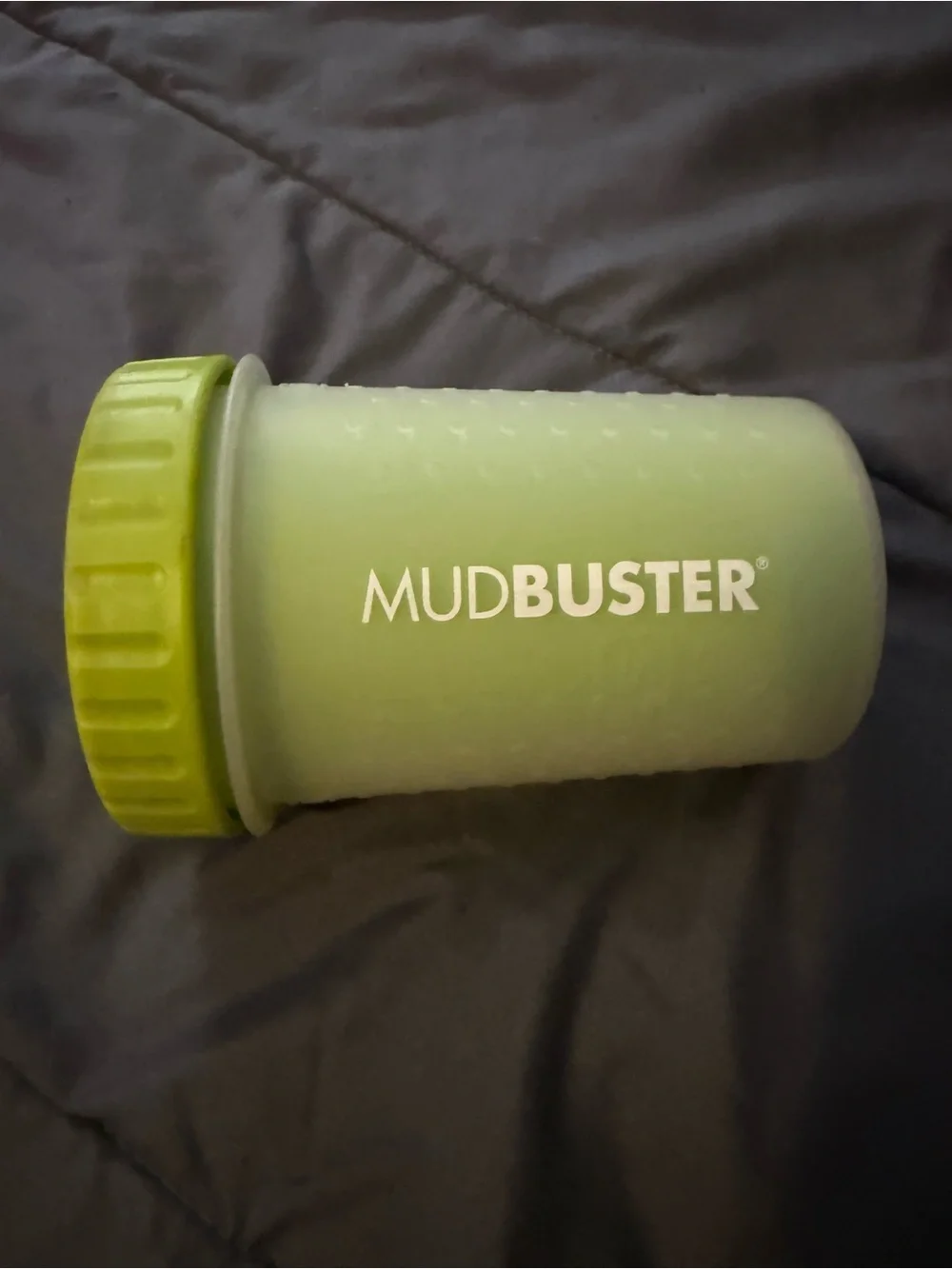 Dog Paw Cleaner Cup - Lime Green Top - Picture 1 of 3